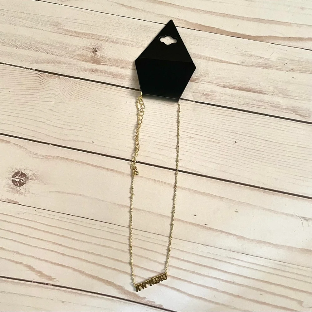 Rebecca Minkoff Grl Pwr Pendant Necklace NWT - Picture 5 of 5